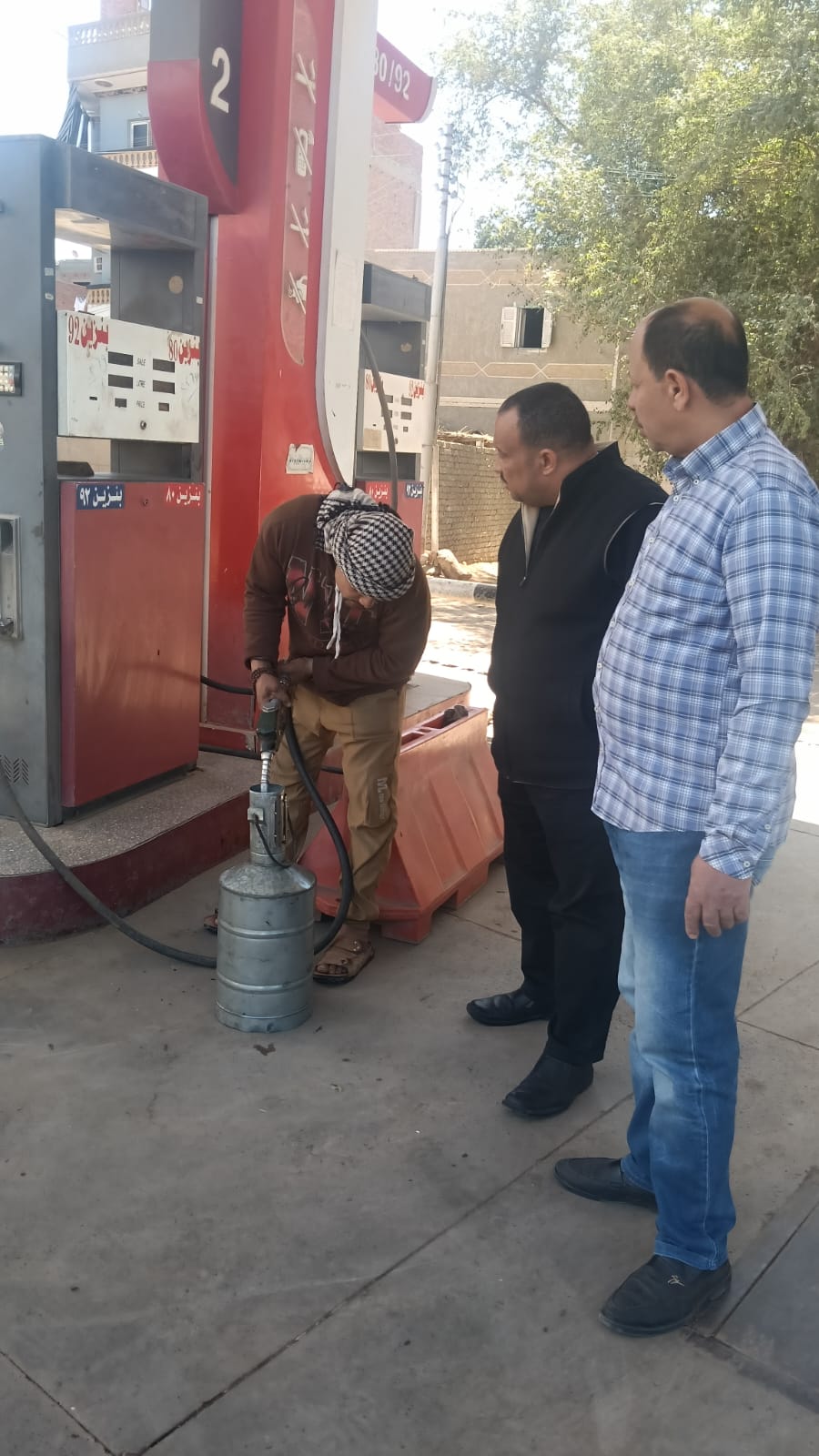 الحملات الرقابية على محطات الوقود