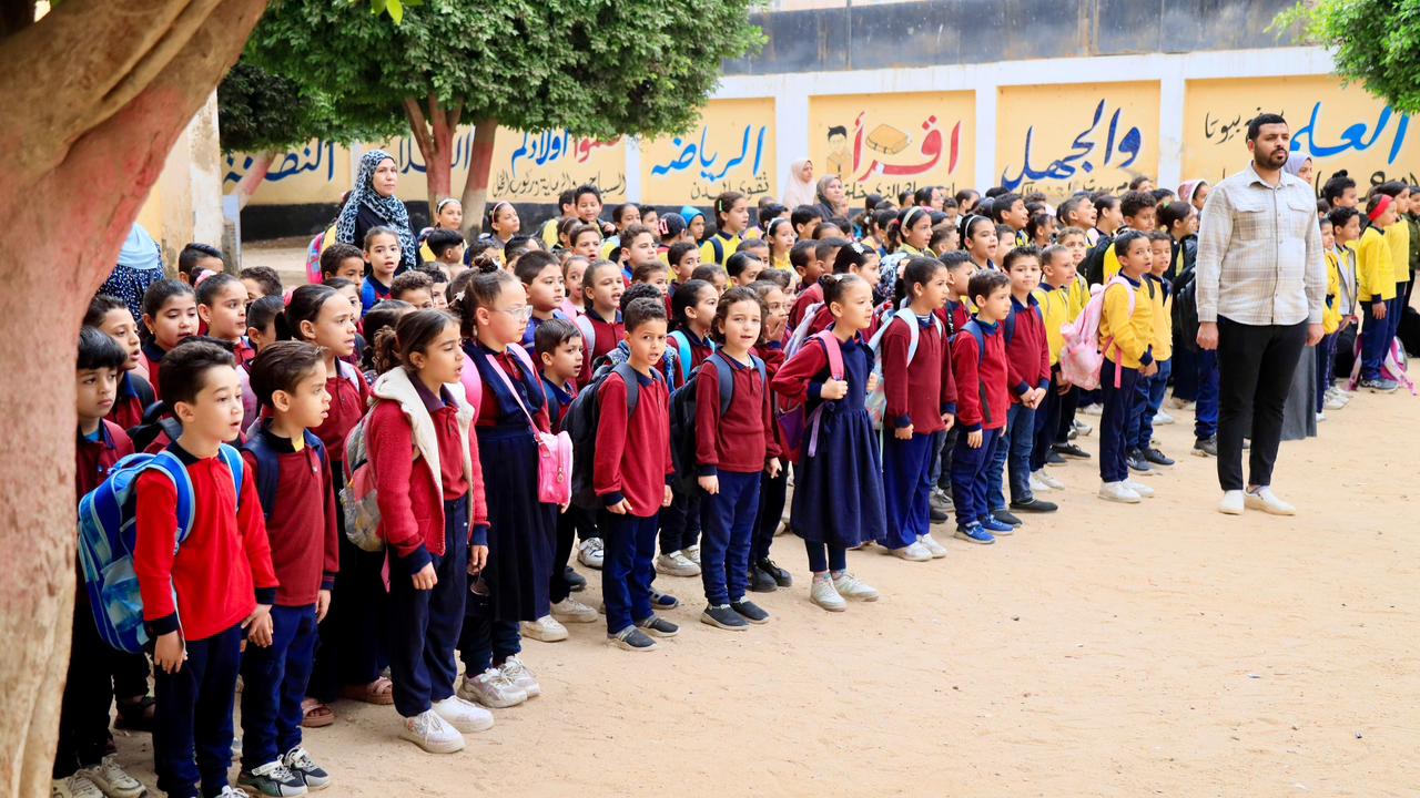 تلاميذ المدرسة