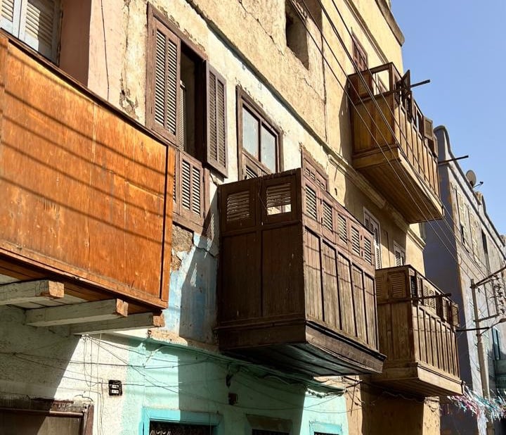 شرفات منازل قديمة 
