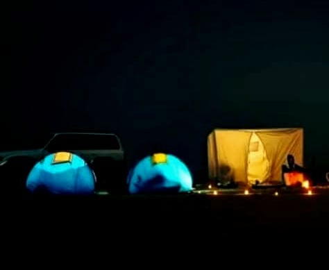 التخييم وسط الرمال البيضاء بالوادى الجديد