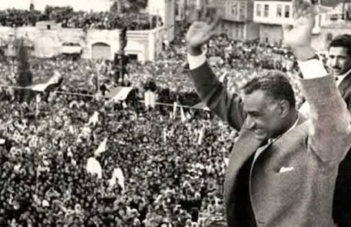 عبد الناصر فى ميدان المنشية