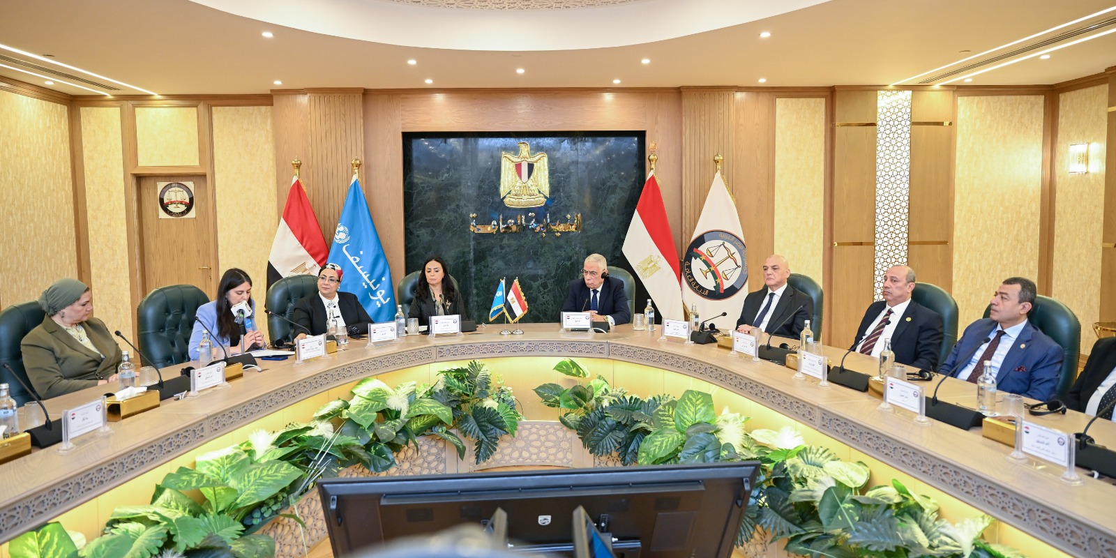 لقاء النائب العام بوزيرة التضامن