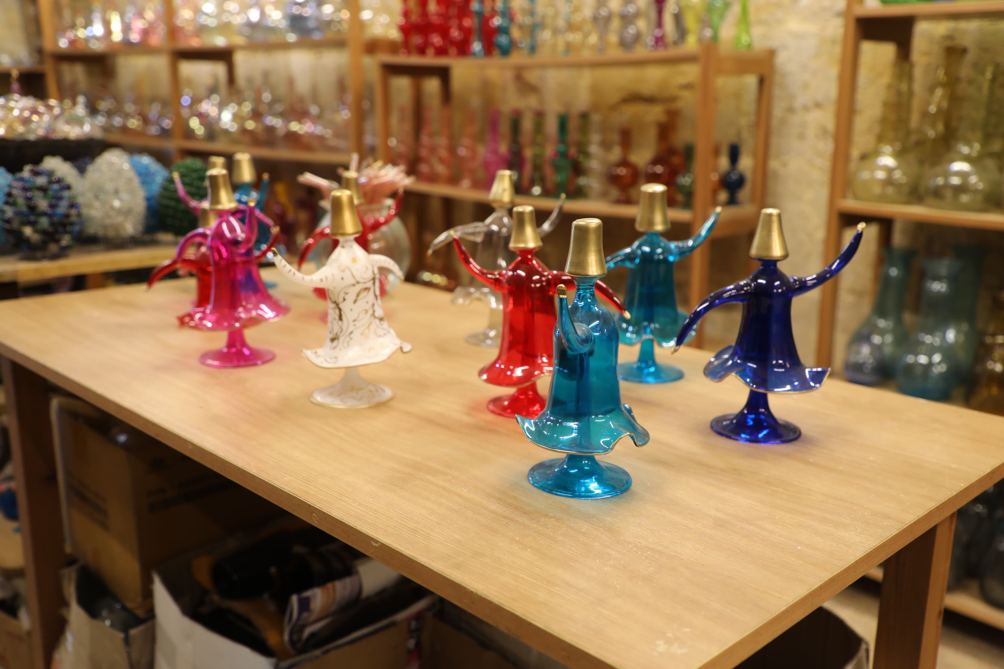 الحرف الزجاجية