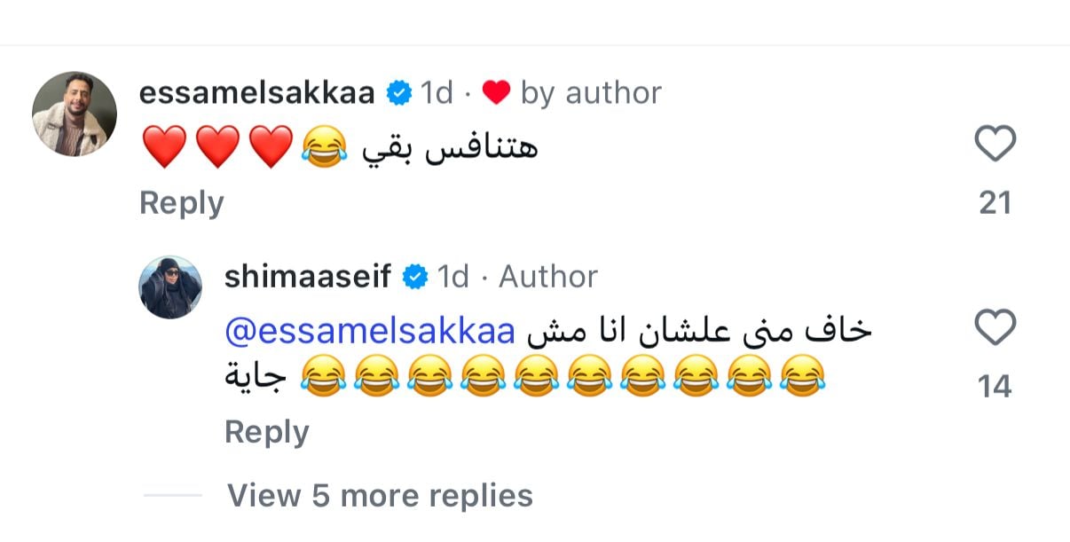 عصام السقا وشيماء سيف عصام السقا وشيماء سيف