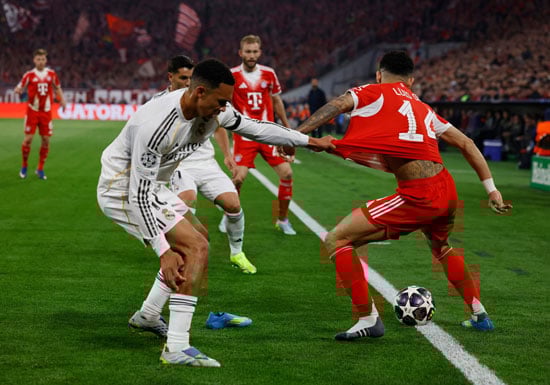 جانب من المباراة