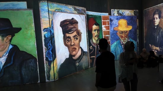 الحضور في المعرض الحضور في المعرض