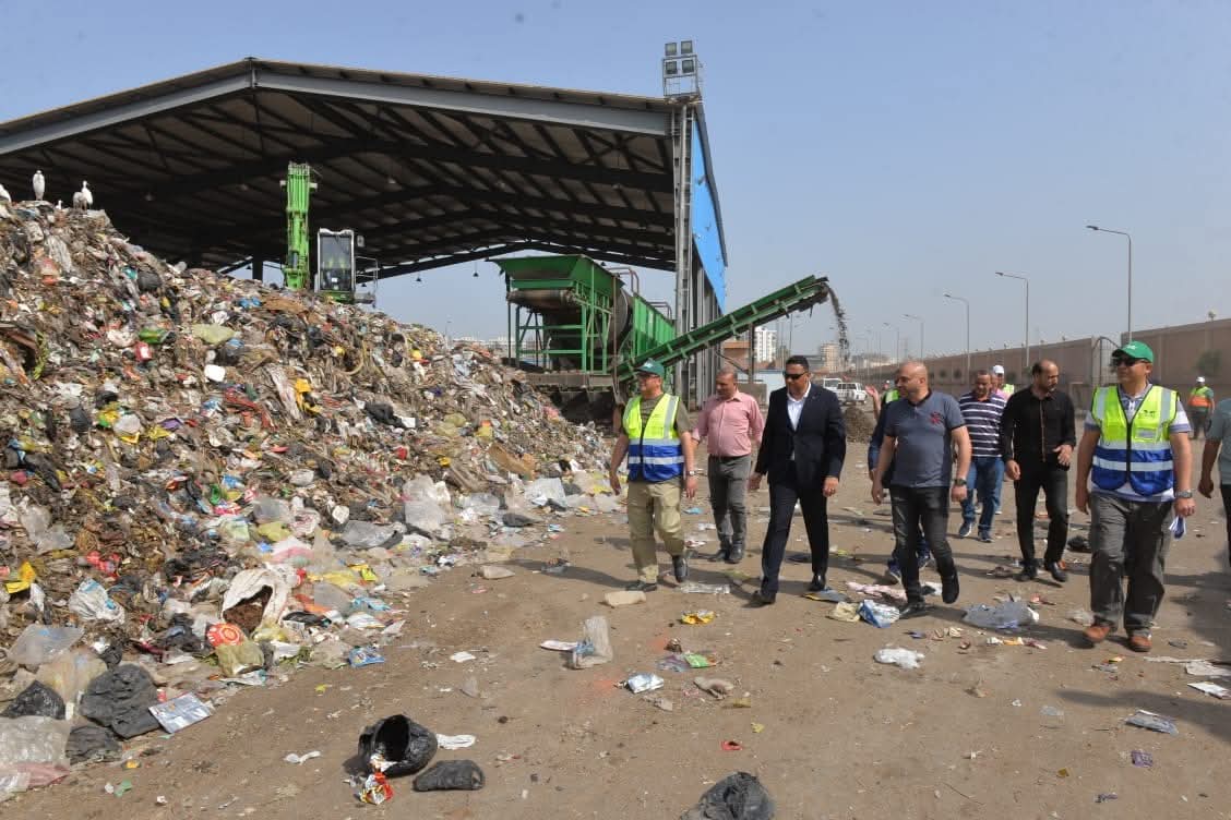 مصنع تدوير القمامة بسندوب (2)