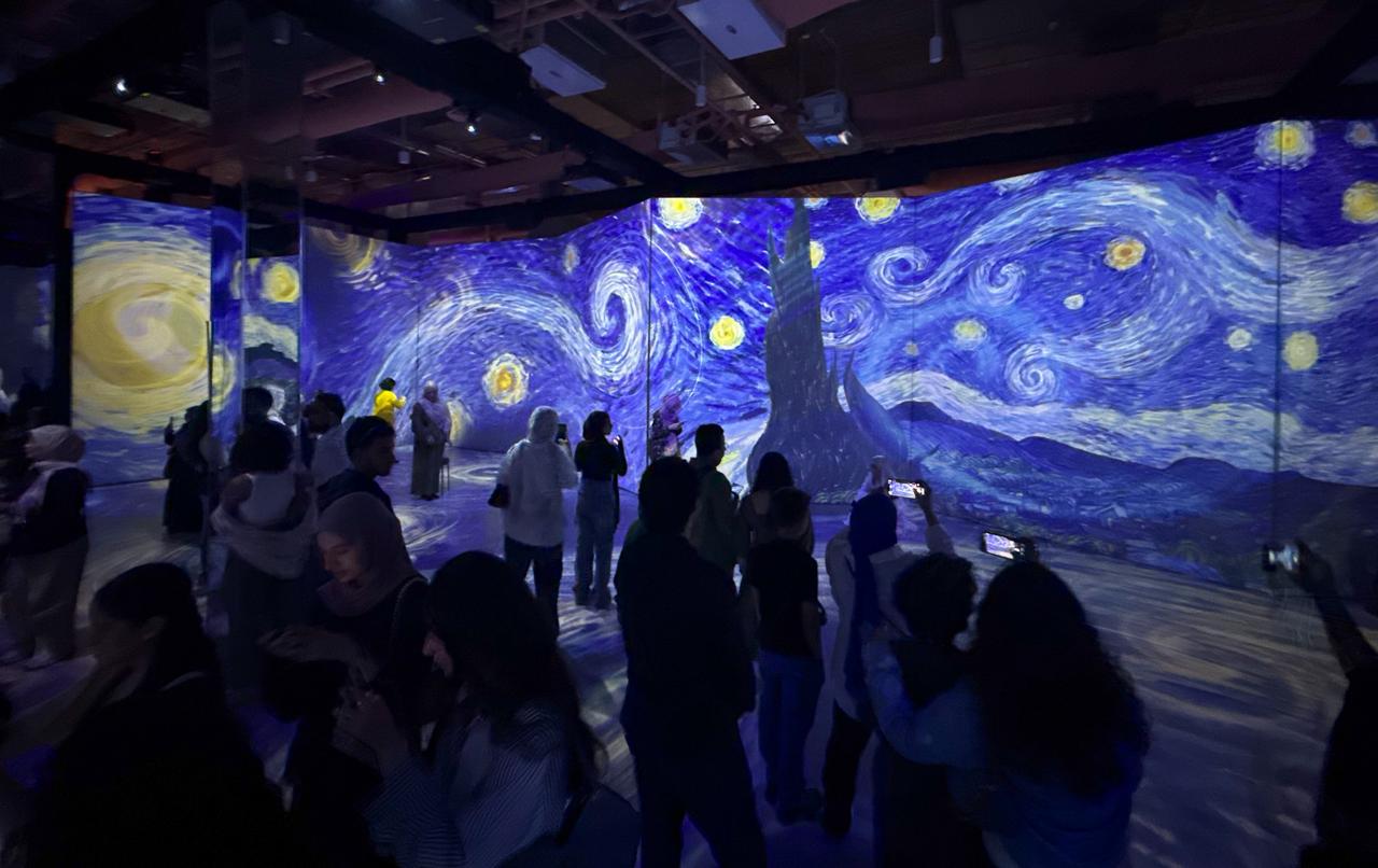 لوحة ليلة النجوم لوحة ليلة النجوم