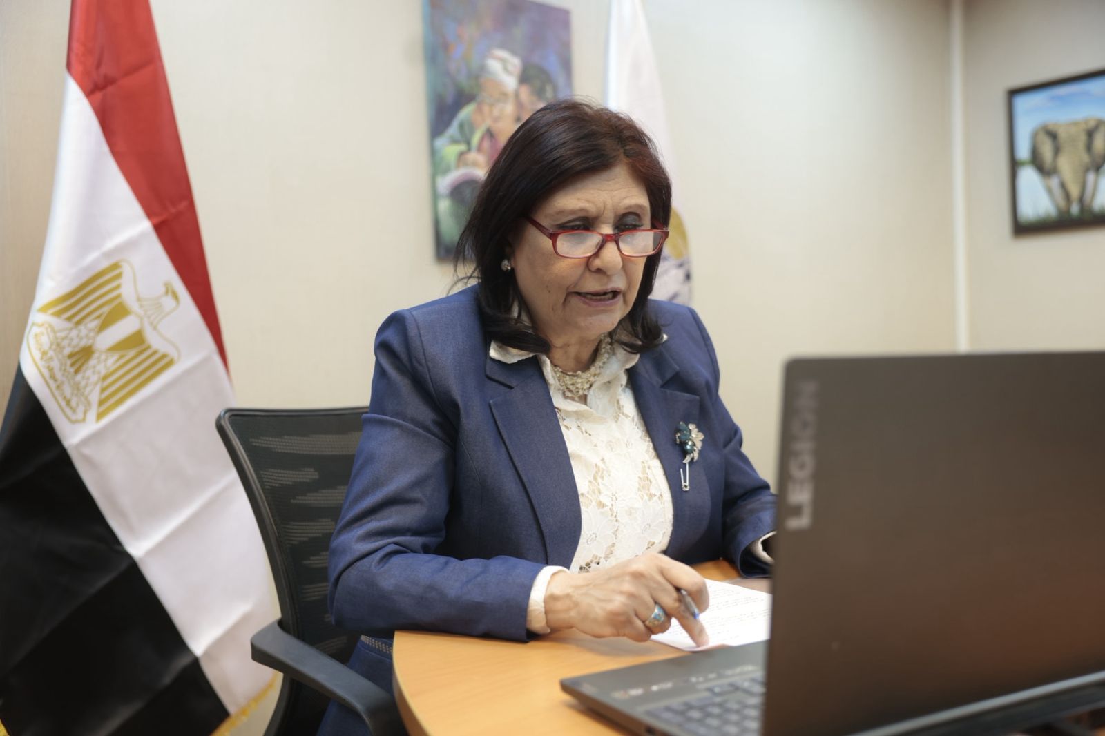 مشاركة المجلس القومى للمرأة