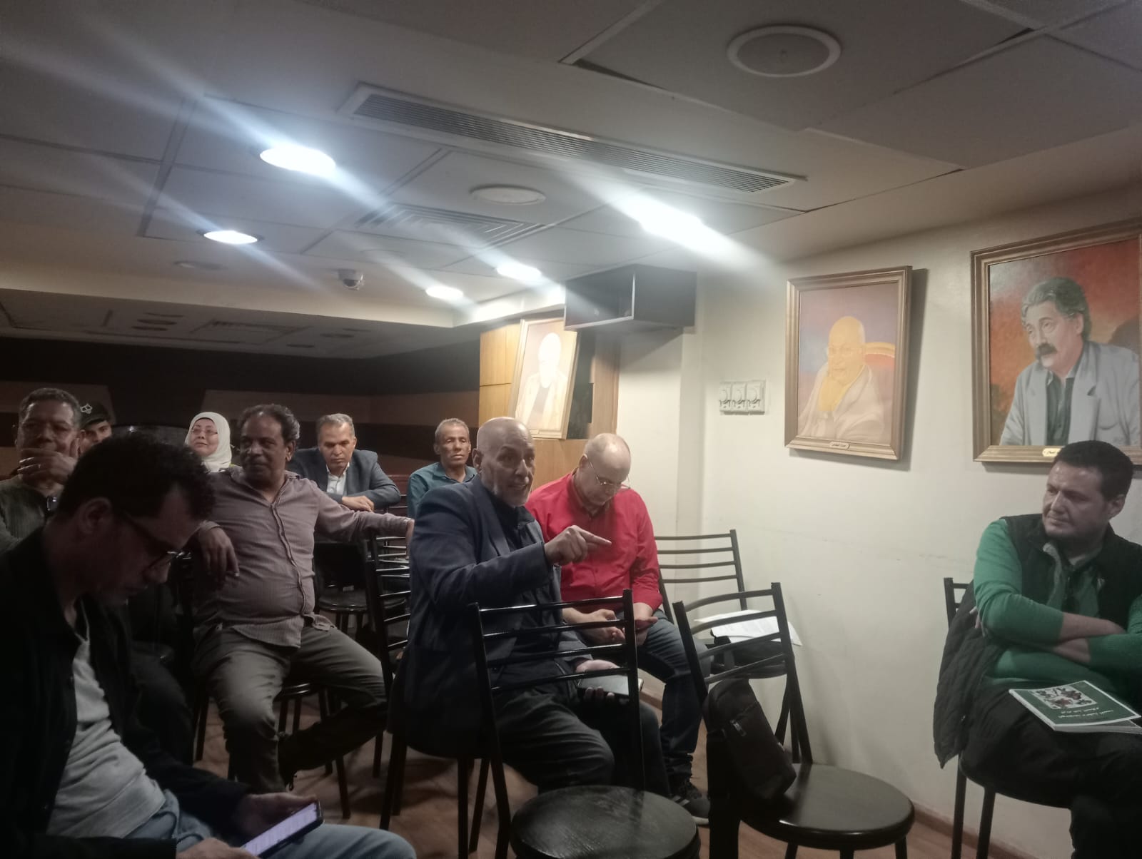 جانب من الحصور