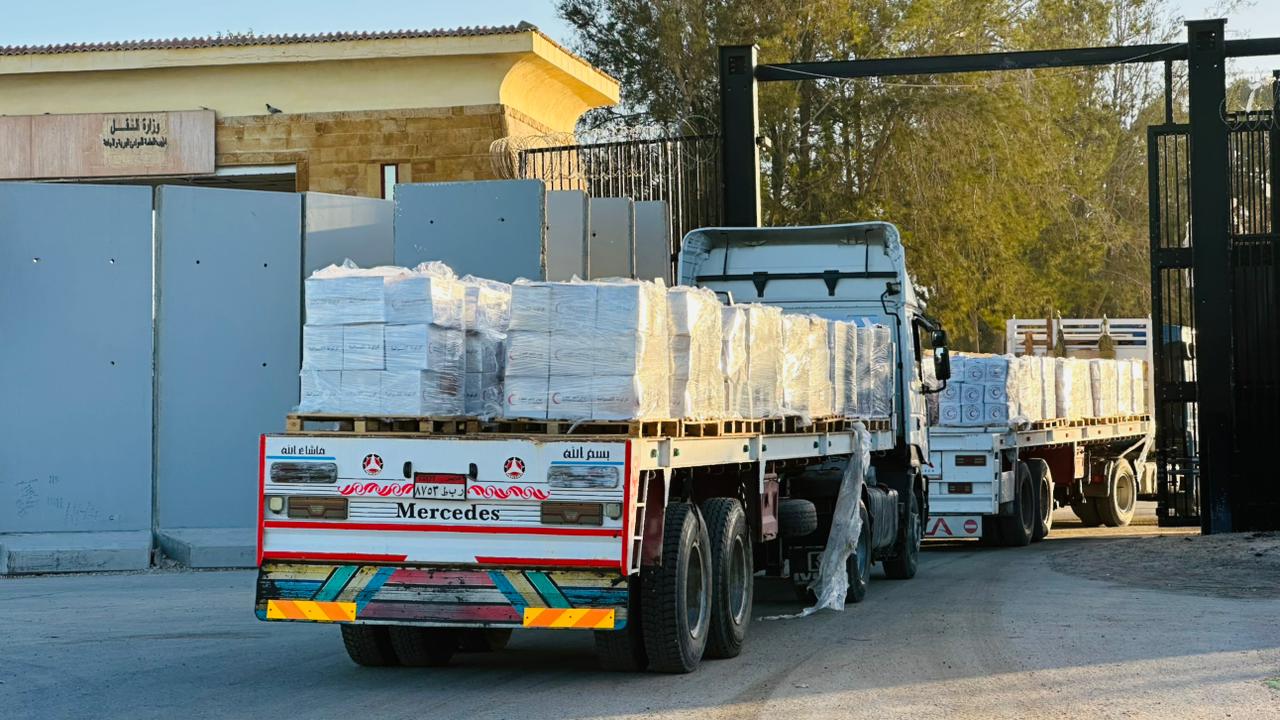 المساعدات الإنسانية إلى غزة