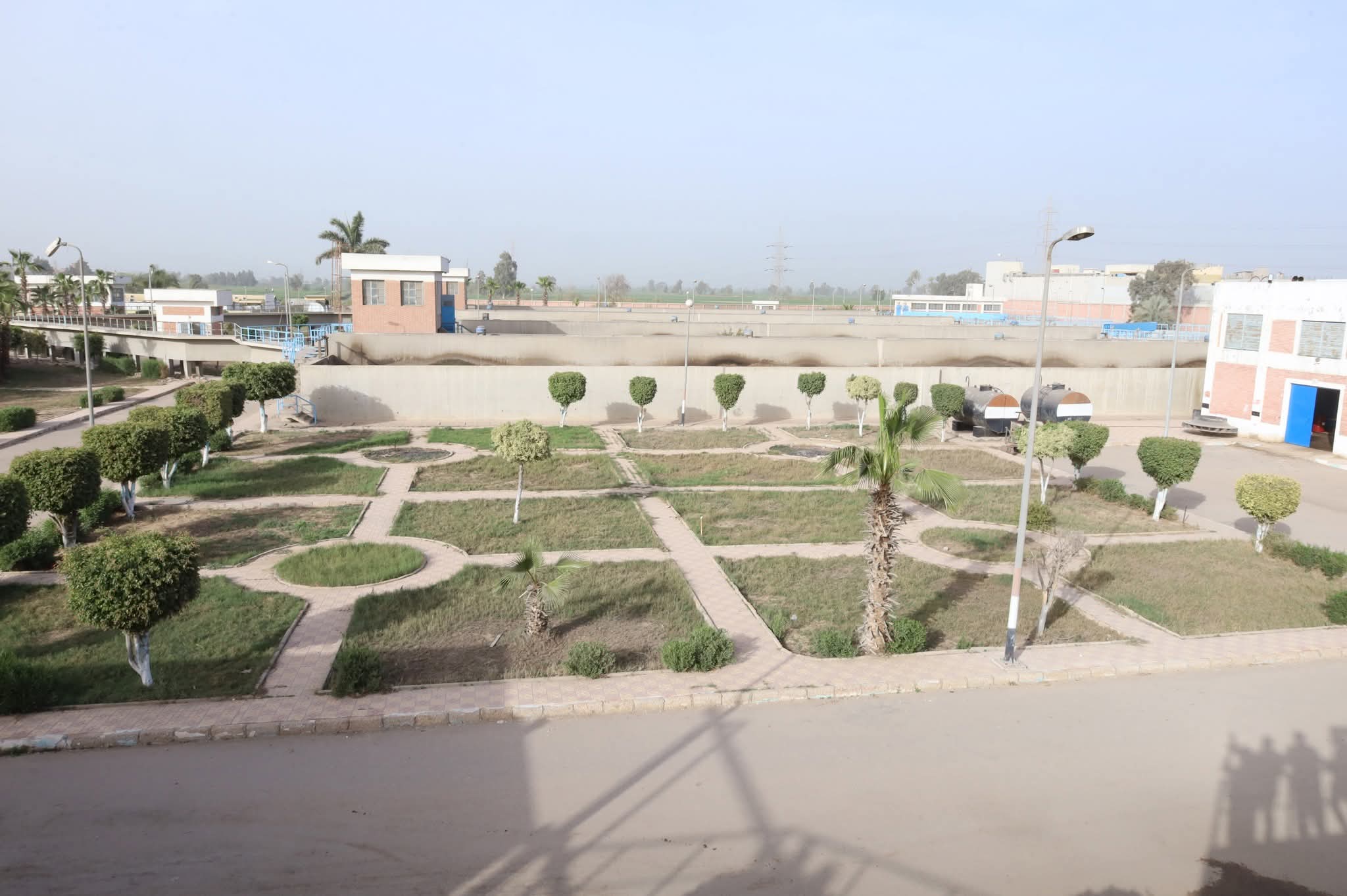 محطة معالجة طنطا.