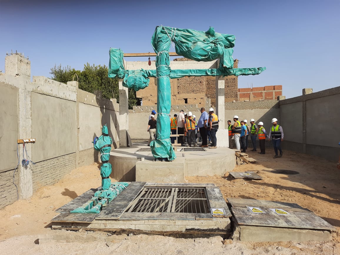 مشروع الصرف الممول من الوكالة الأمريكية للتنمية  (4)