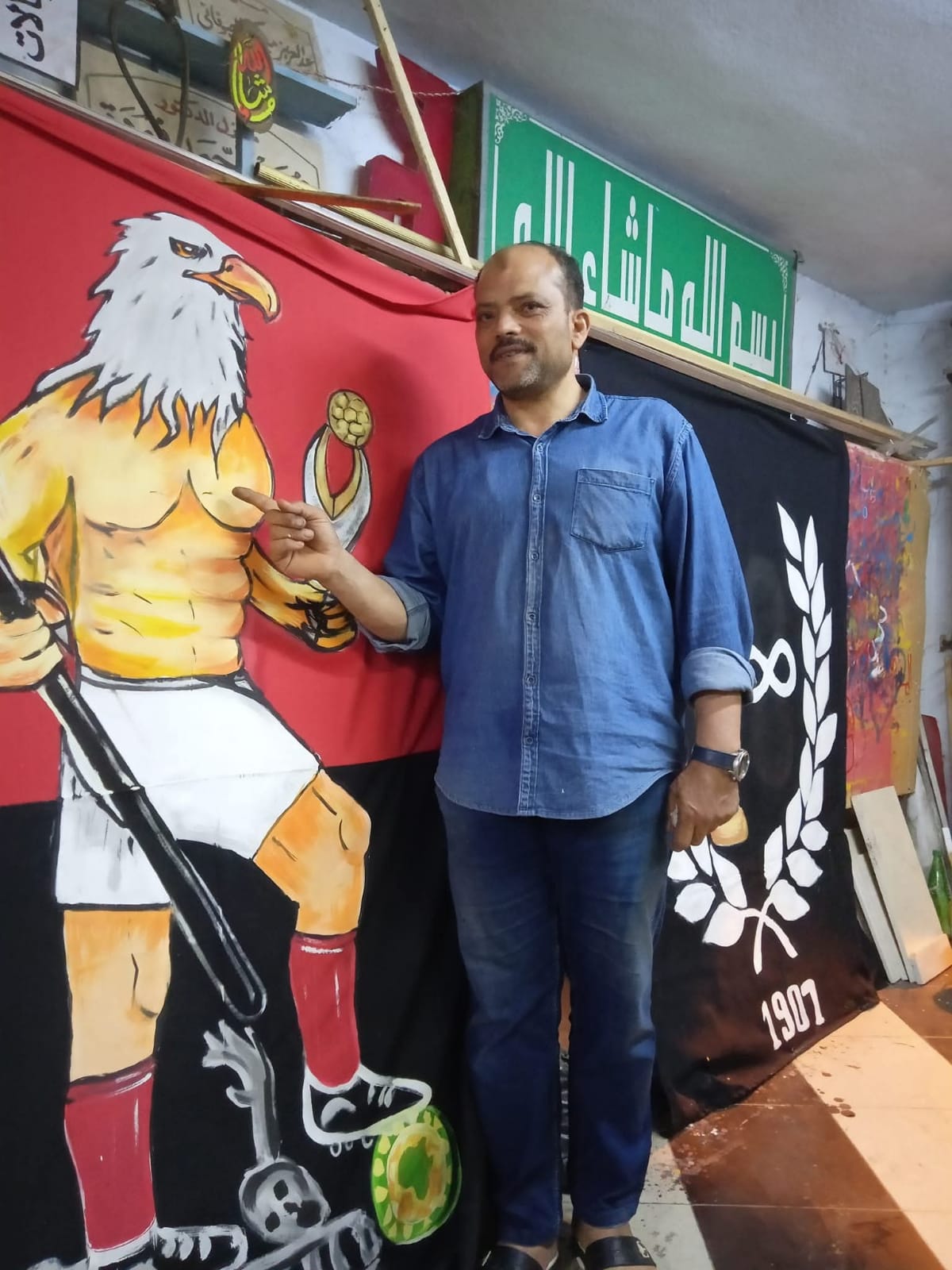 تنوع الرسومات لمصطفى عطية