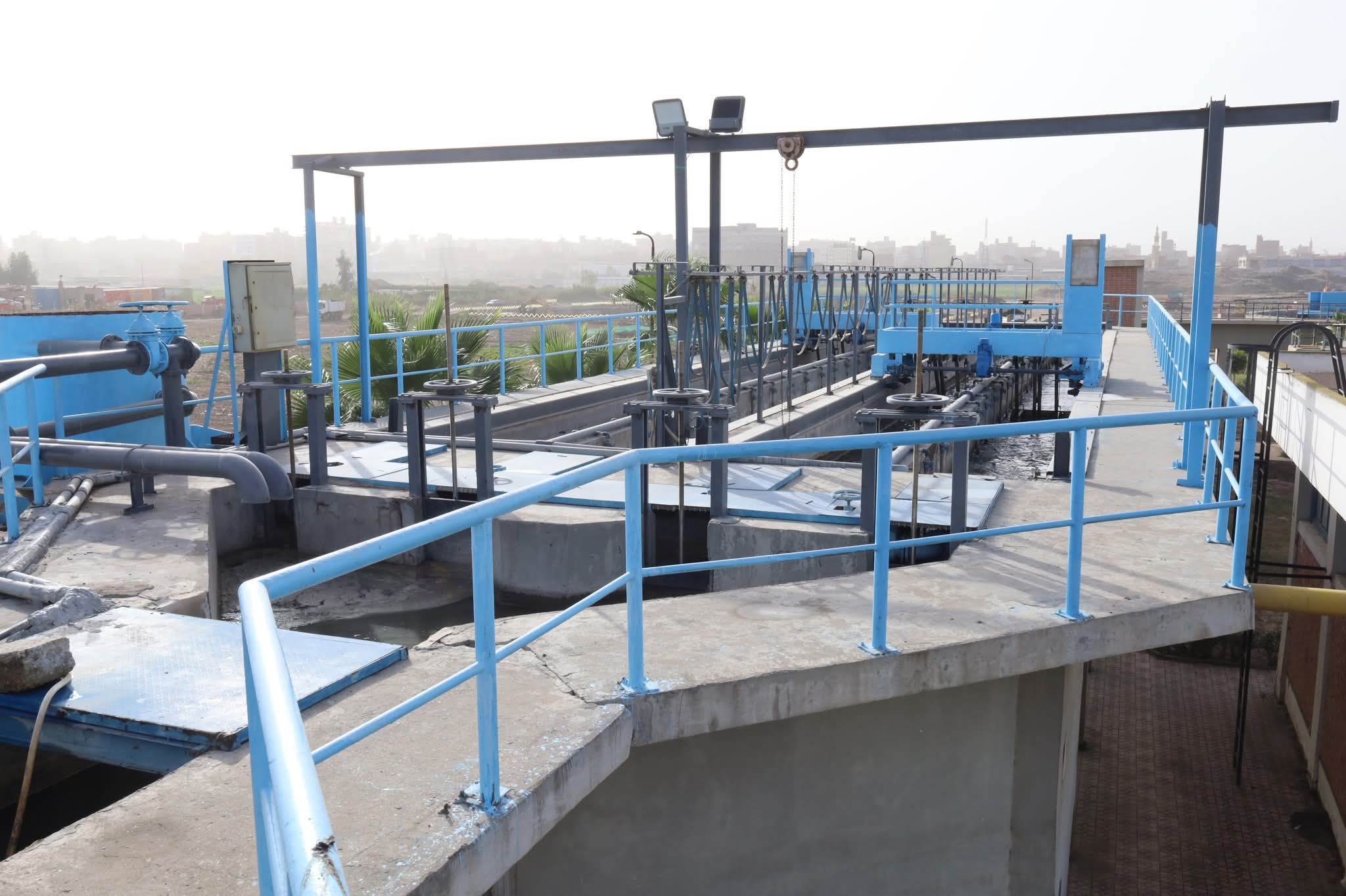 مشروع محطة معالجة طنطا