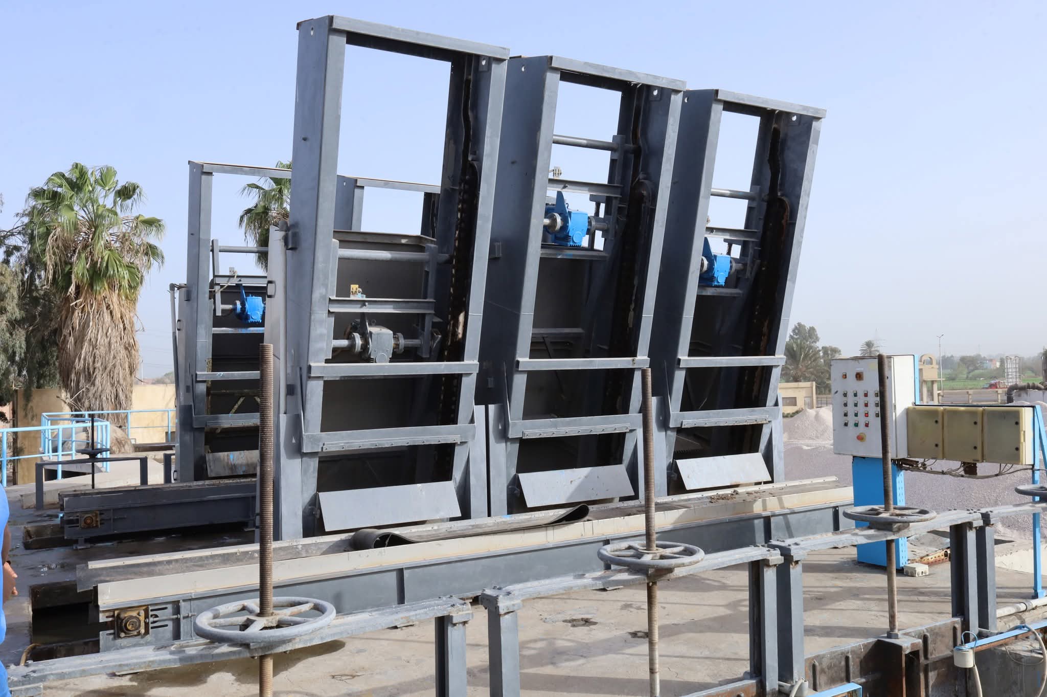 مشروع محطة معالجة طنطا.