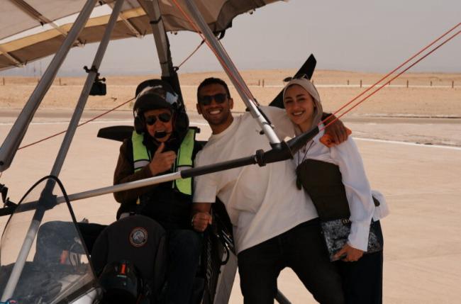 سكاي  دايف فاروس تُبهر وفد الاتحاد الدولي  للخماسي الحديث