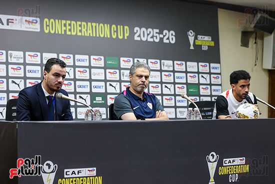 مؤتمر صحفى للجهاز الفنى لنادى الزمالك (10)