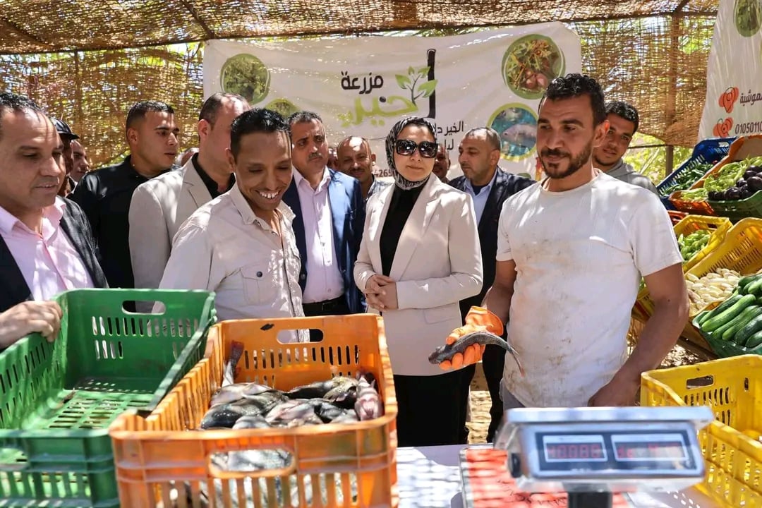 المحافظ توجه بالتوسع فى المزارع السمكية