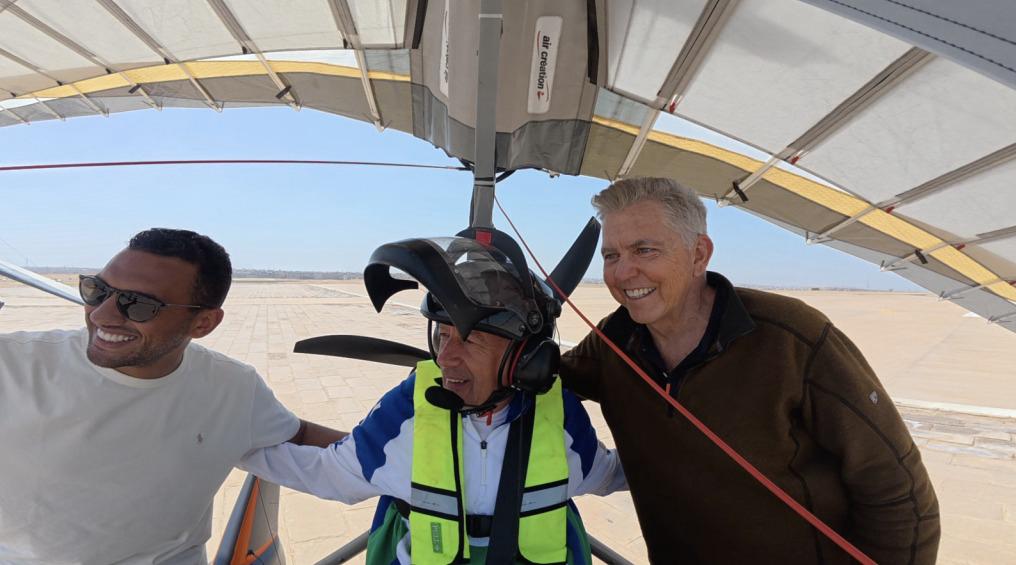 سكاي دايف فاروس  تُبهر وفد الاتحاد الدولي للخماسي الحديث