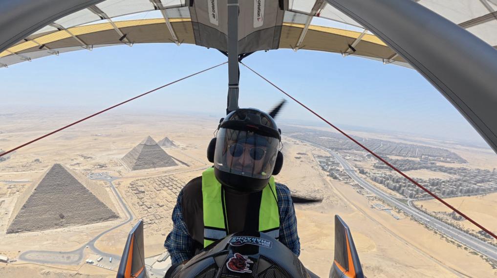 سكاي دايف فاروس تُبهر وفد الاتحاد الدولي  للخماسي الحديث