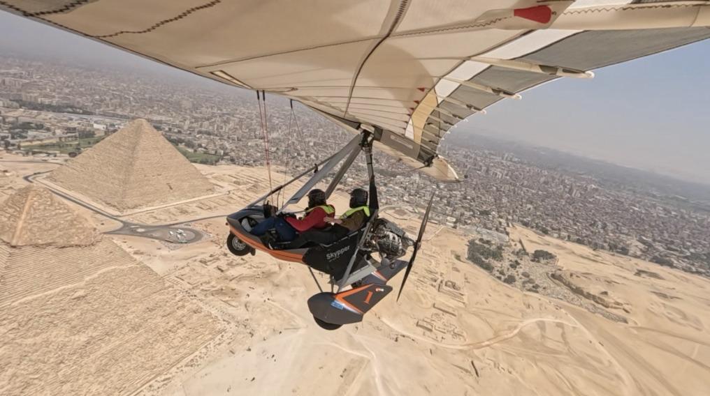 سكاي  دايف فاروس تُبهر وفد الاتحاد الدولي للخماسي الحديث