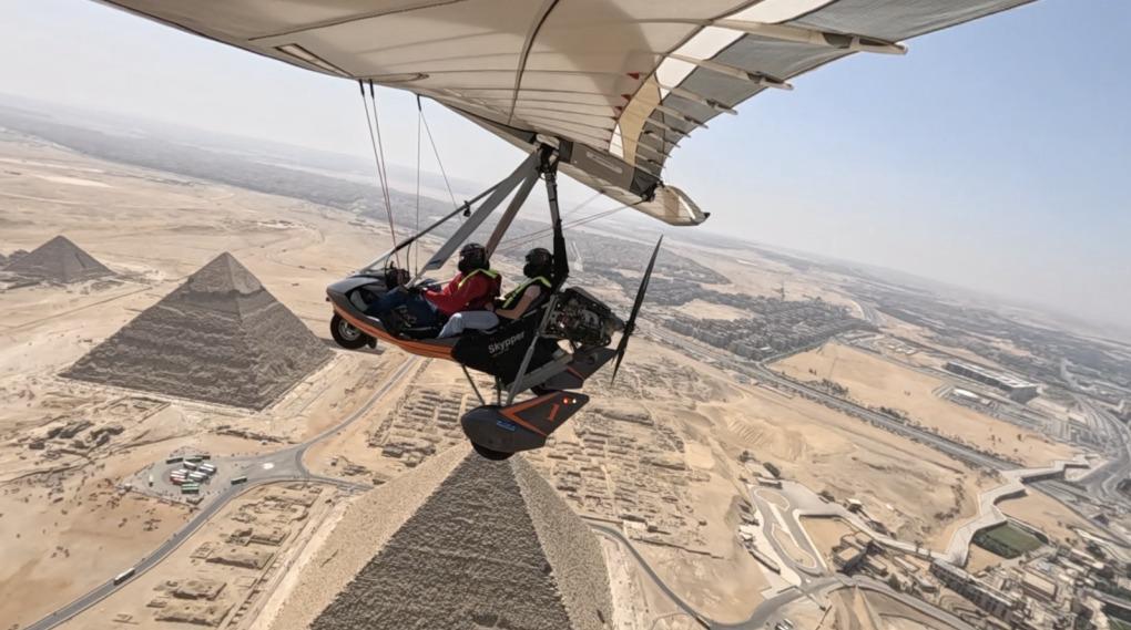 سكاي دايف فاروس تُبهر  وفد الاتحاد الدولي للخماسي الحديث