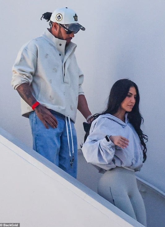 لويس وكيم فى أحدث ظهور لهما