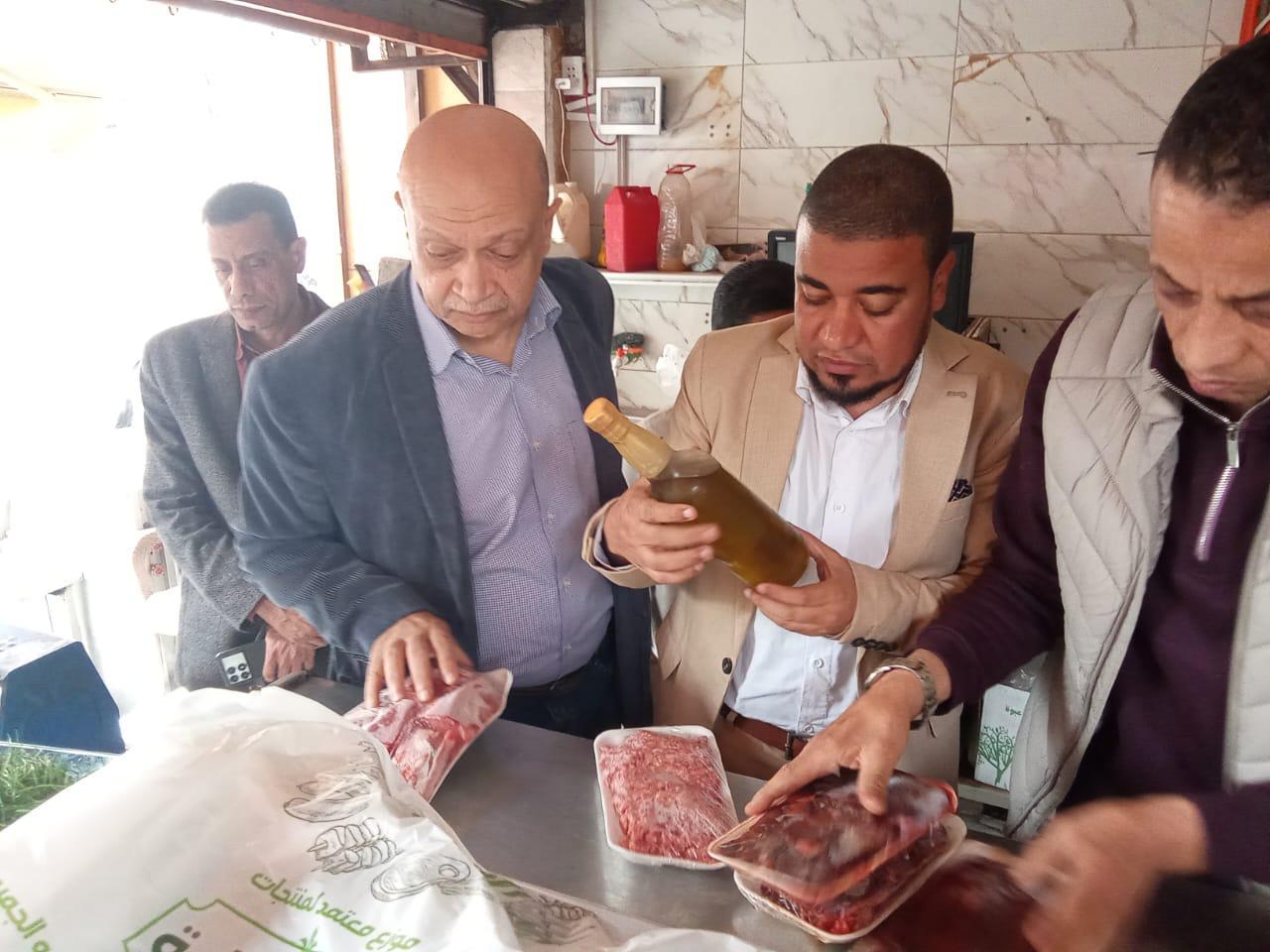 جانب من حملة الضبط