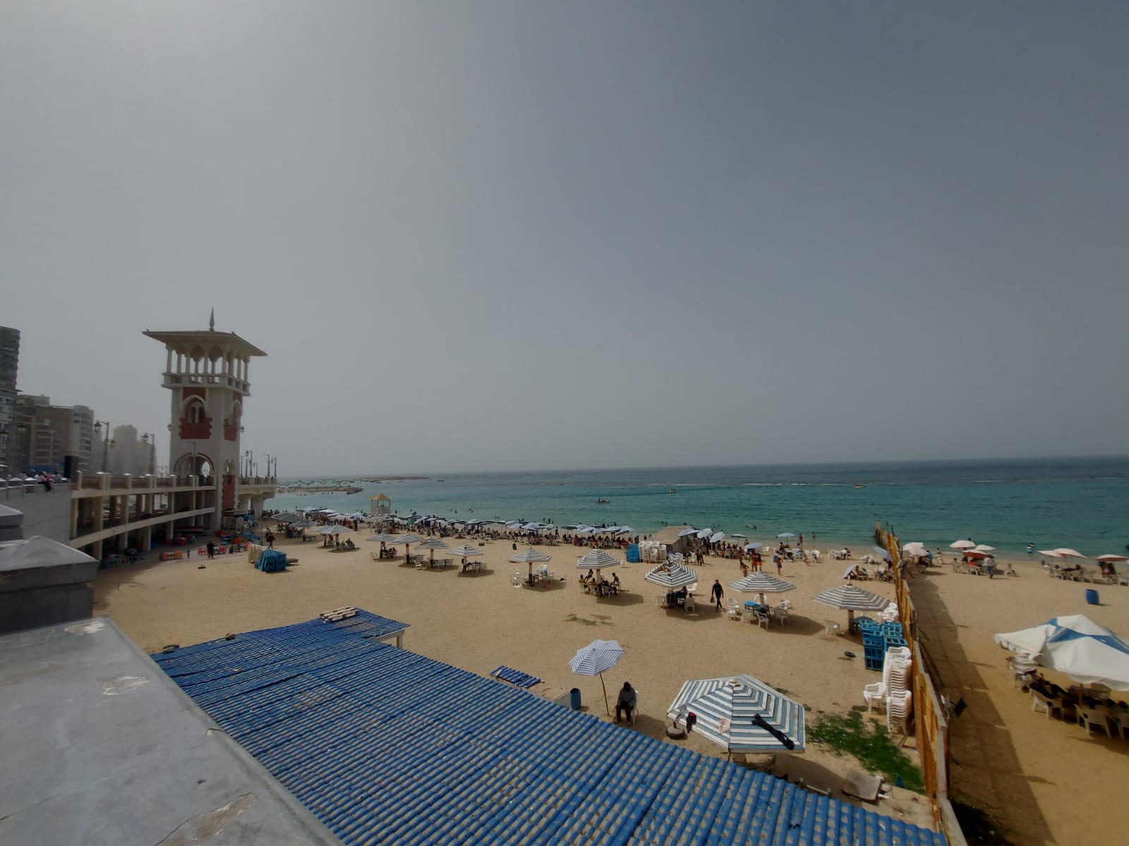 الخماسين تضرب الاسكندرية 