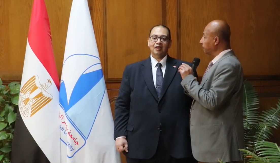 لقاء اليوم السابع برئيس جامعة كفر الشيخ