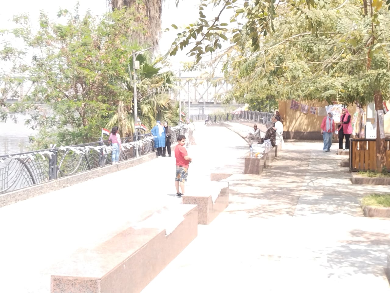 الخضرة بالممشى