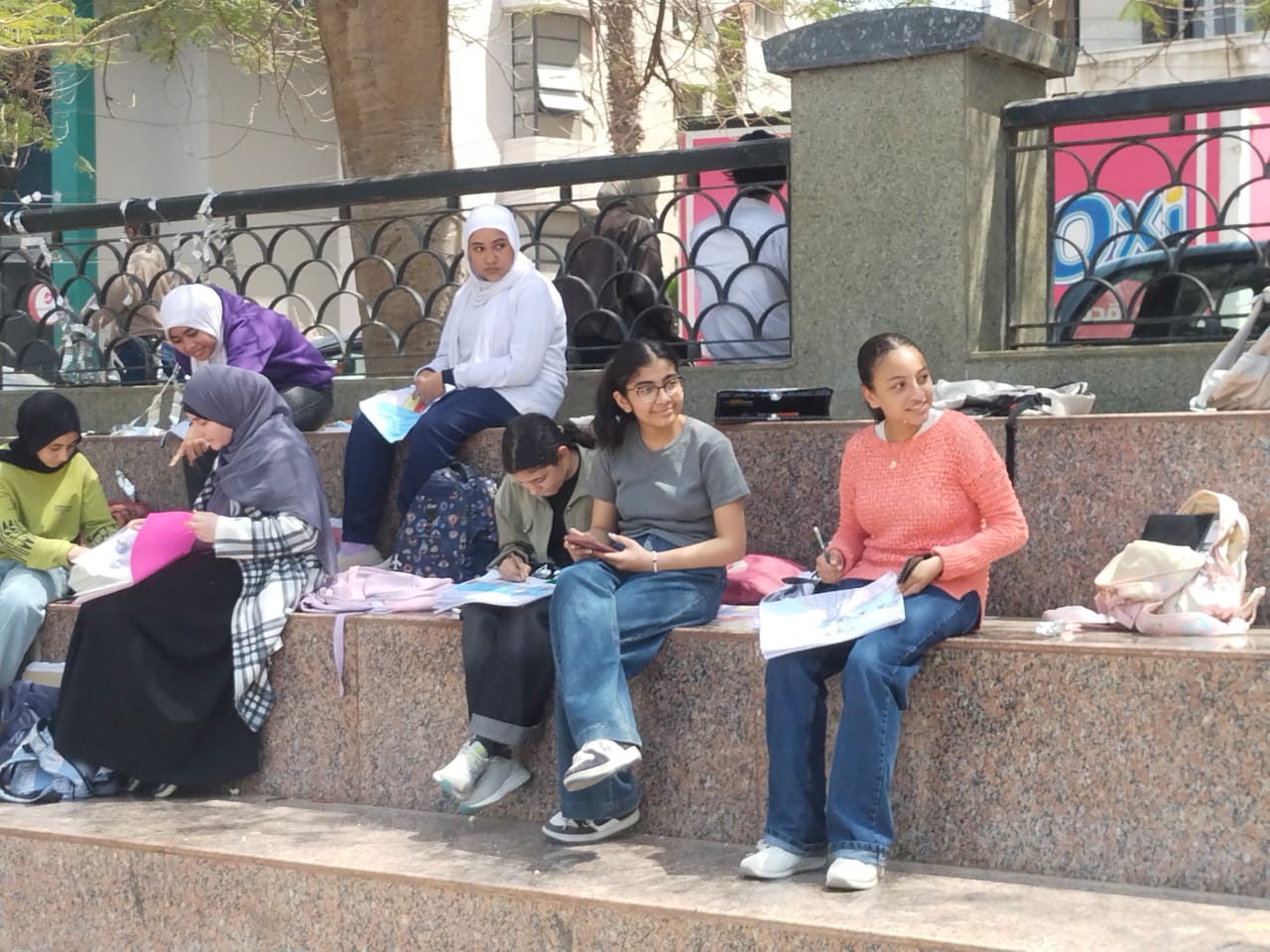 انسجام الطالبات بالمبادرة