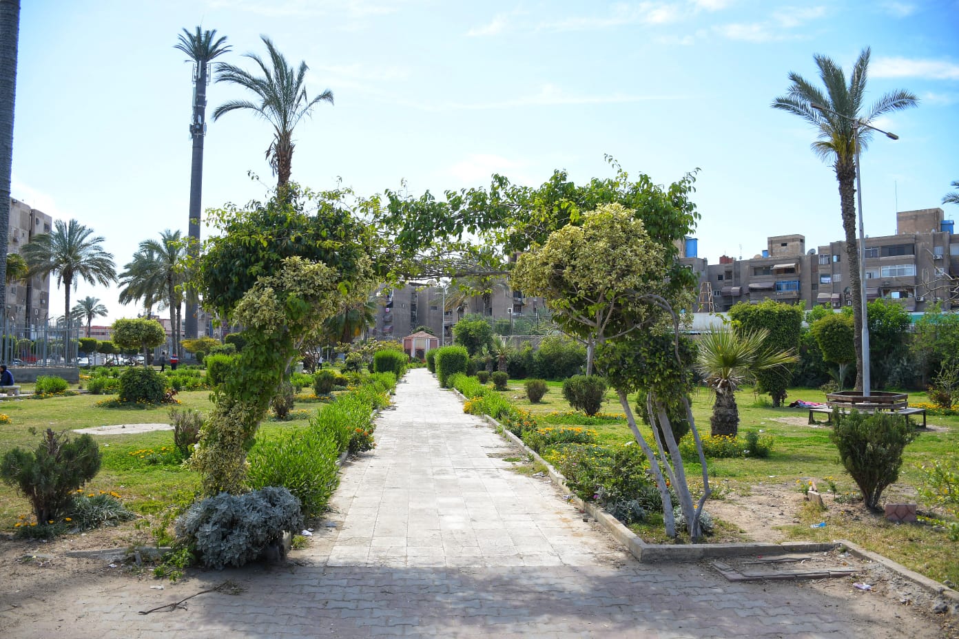 احدى الحدائق