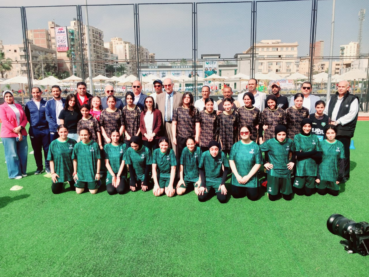 صورة جماعية أثناء الفعاليات