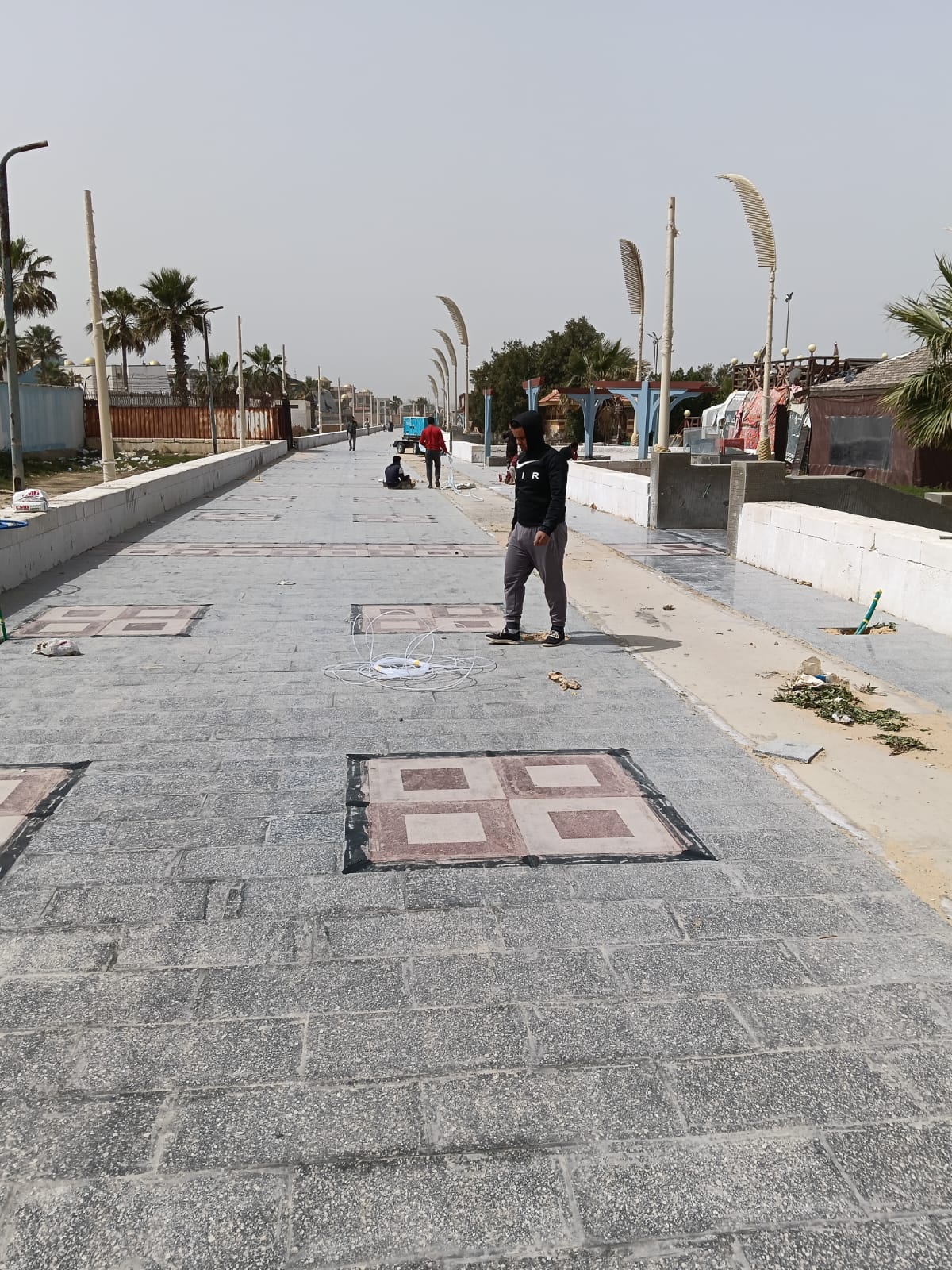 اعمال تطوير الكورنيش