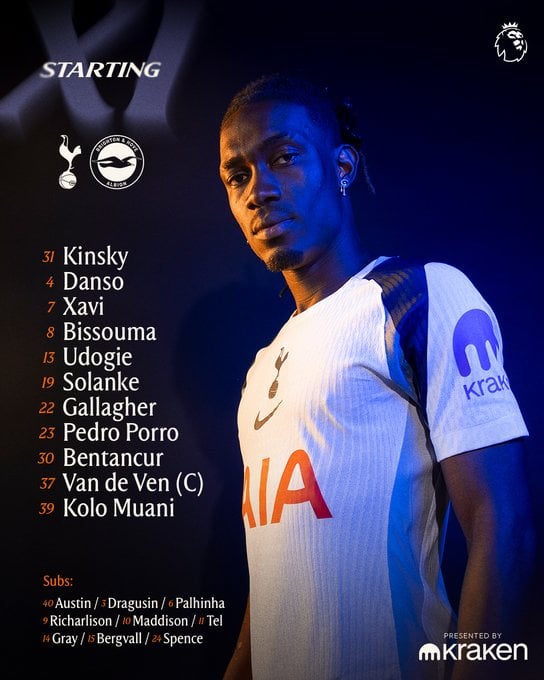 تشكيل توتنهام