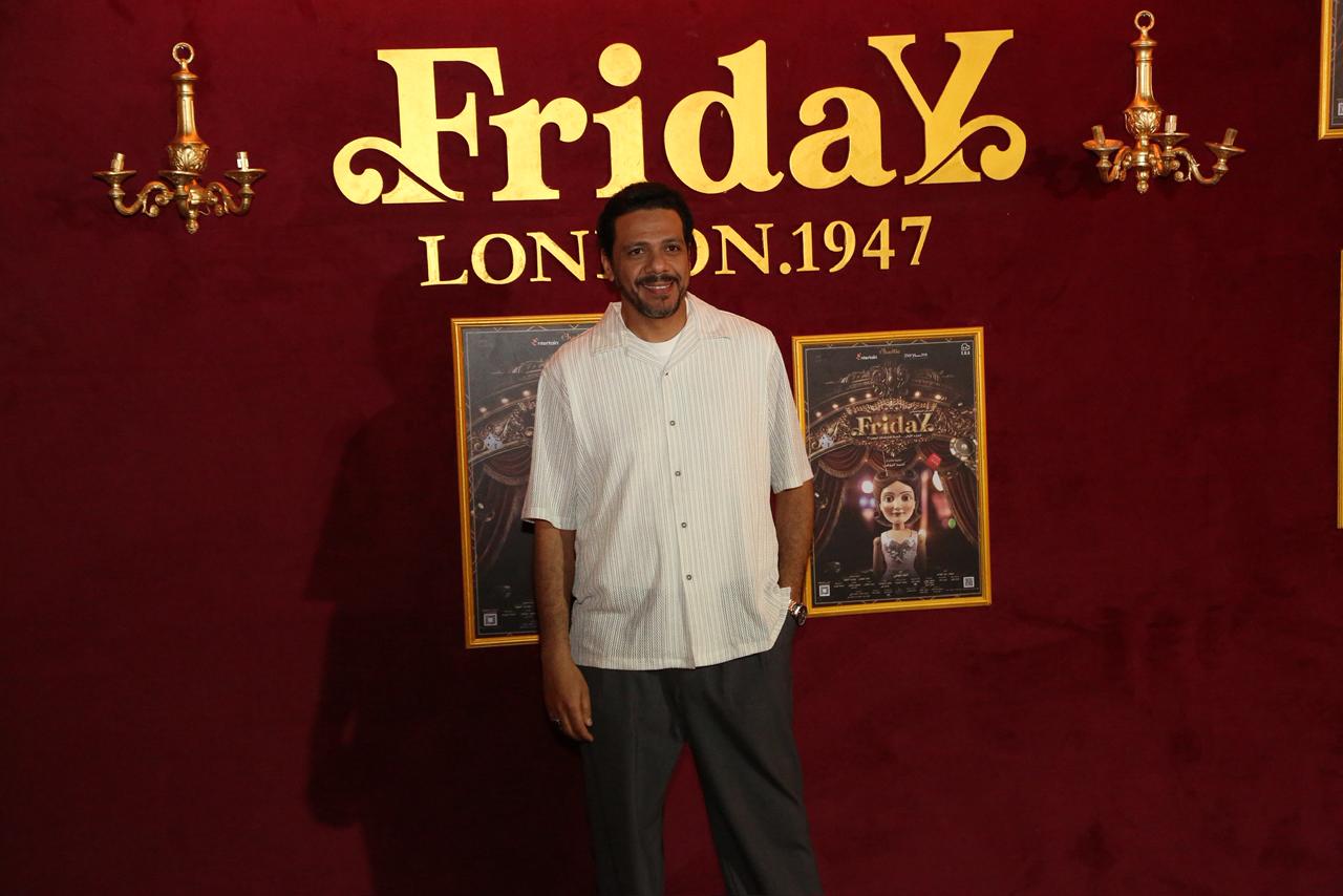 نجوم الفن والاعلام في العرض المسرحي فرايداي  (15)