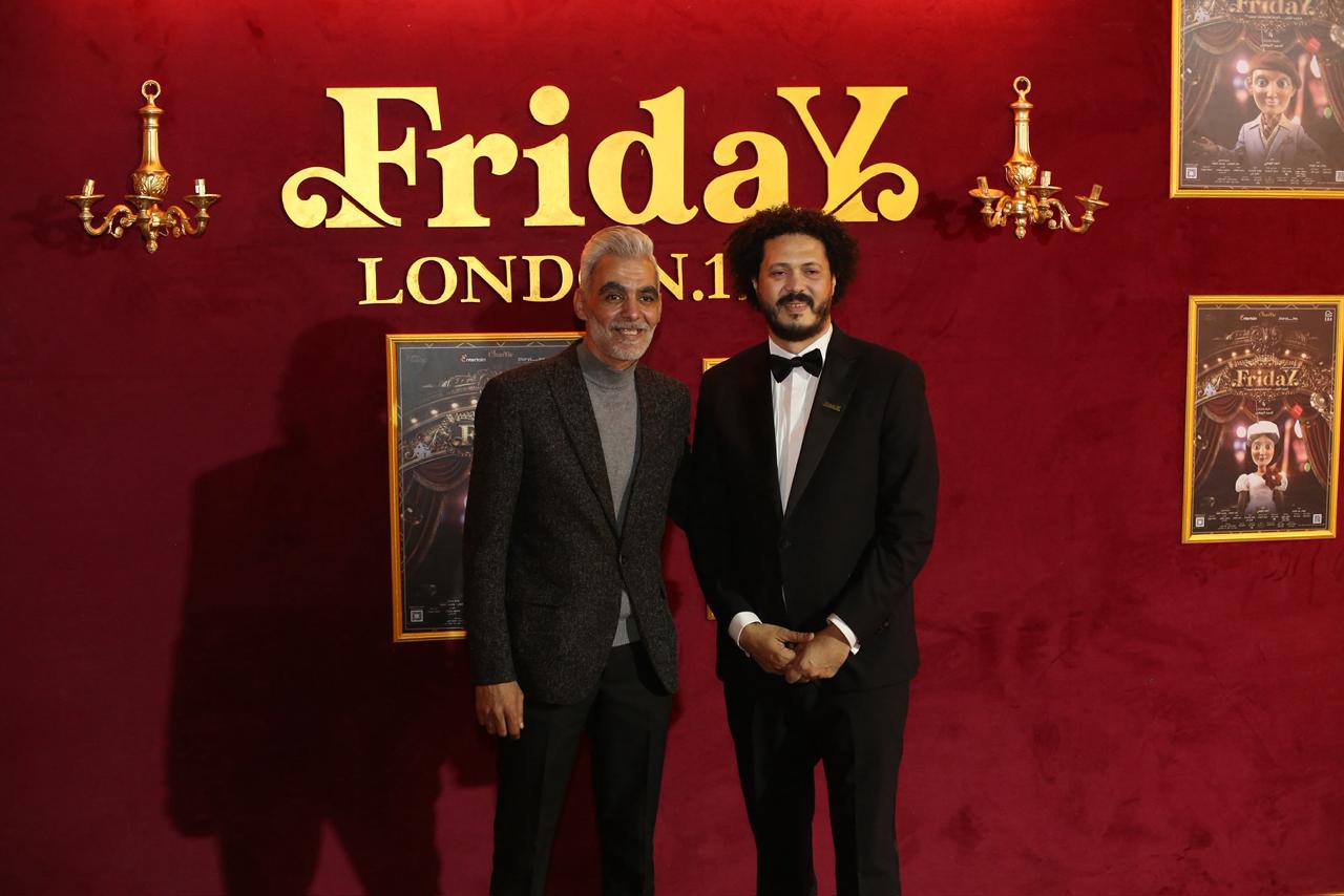 نجوم الفن والاعلام في العرض المسرحي فرايداي  (4)