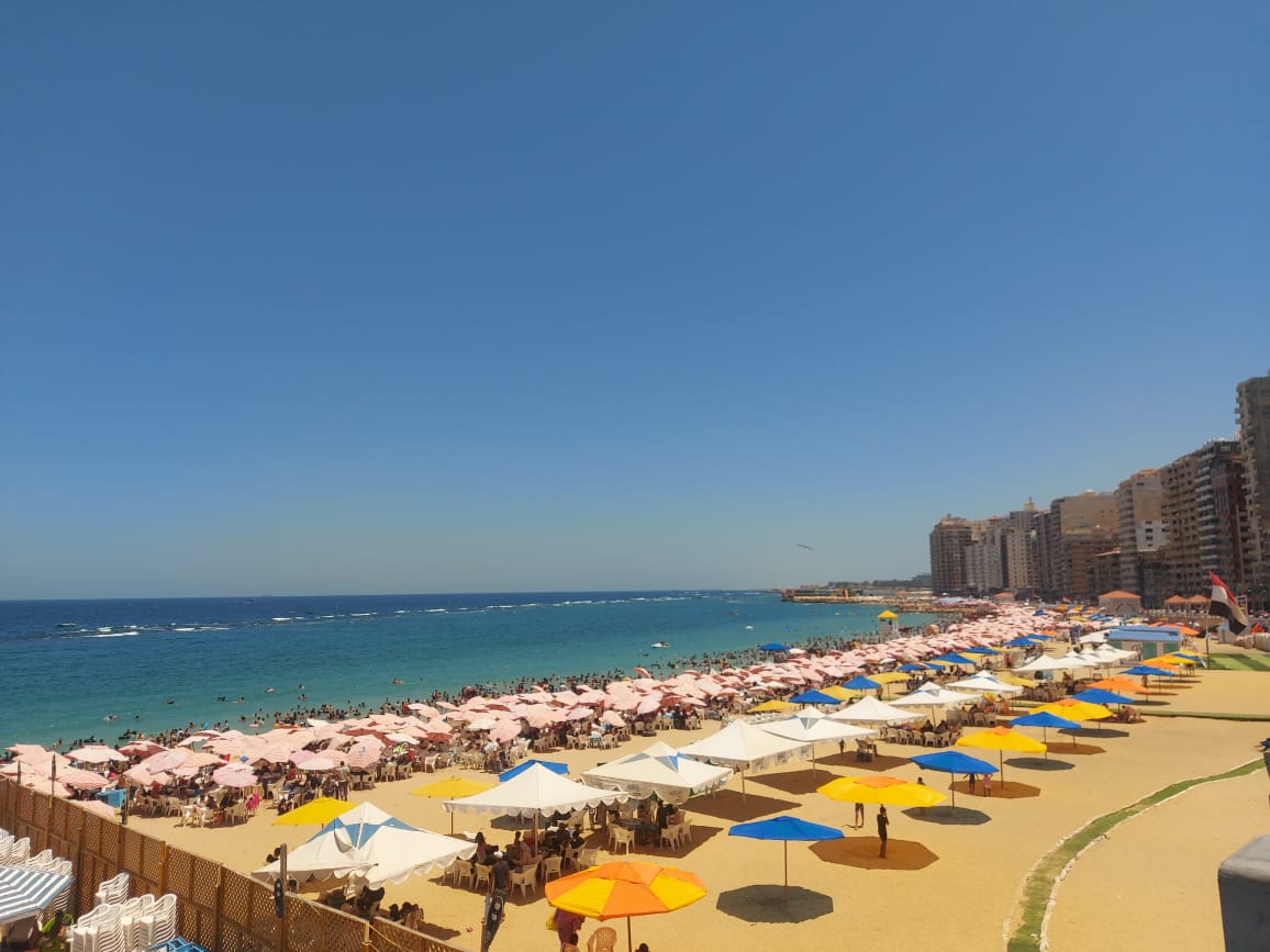 الشواطئ فى الاجازات