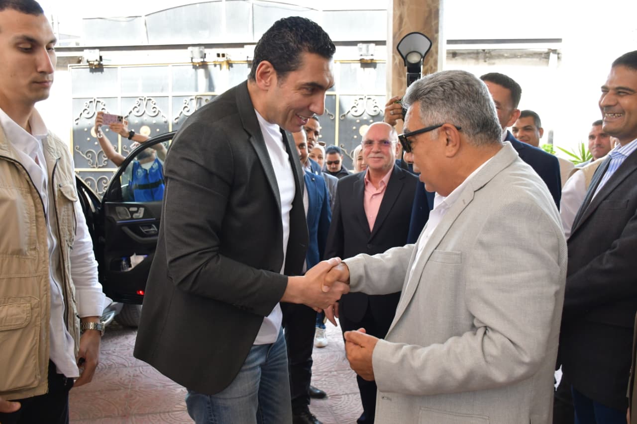 وزير الرياضة ومحافظ الدقهلية