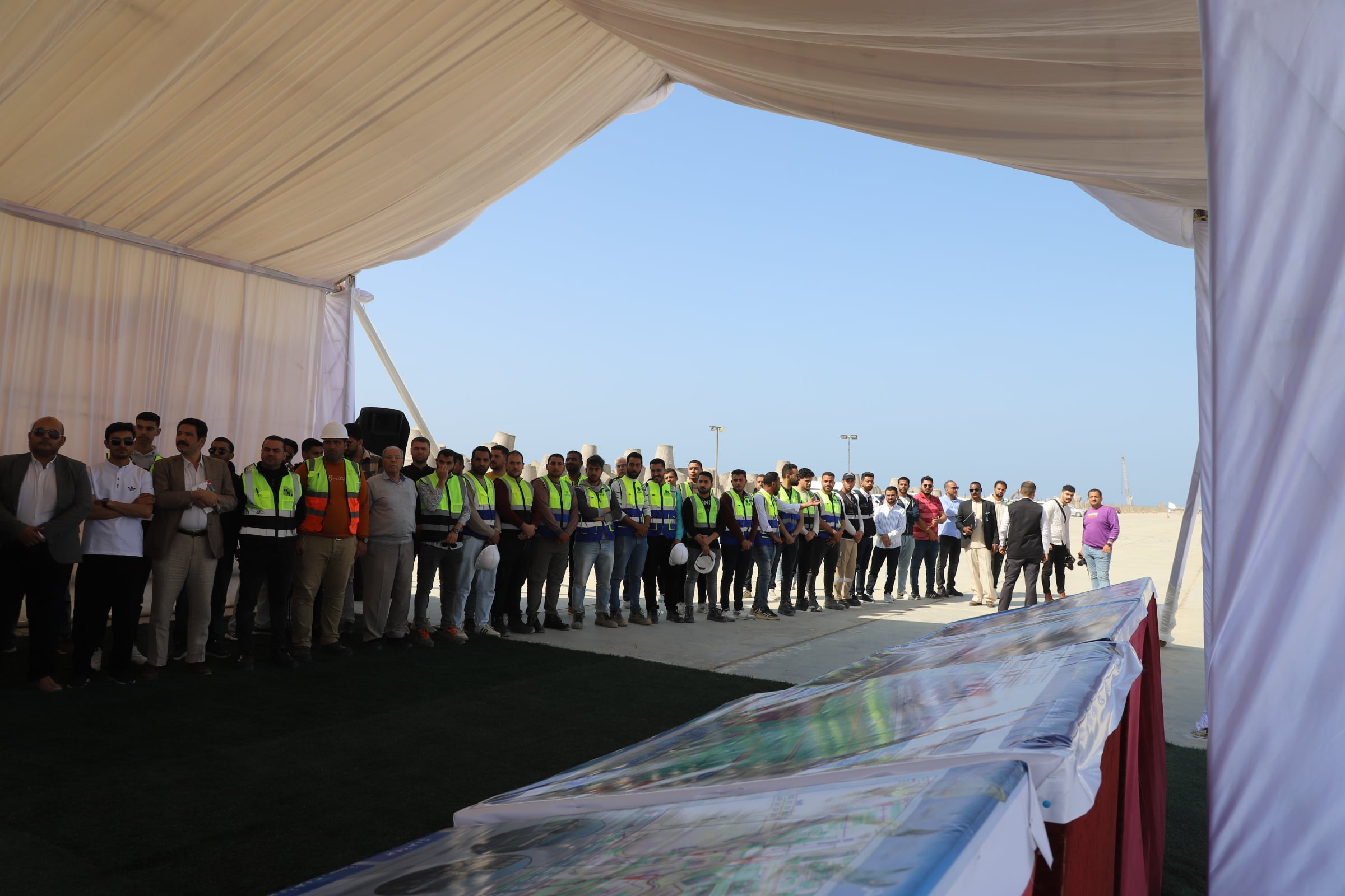 تطوير ميناء العريش 