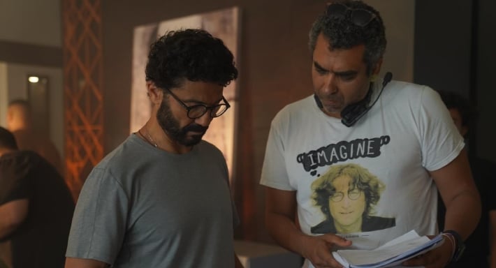 المخرج احمد خالد وخالد النبوى