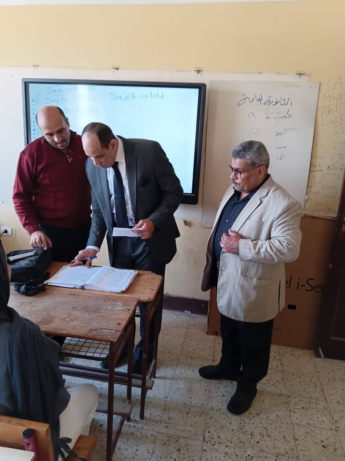 خلال جولة مدير تعليم القليوبية