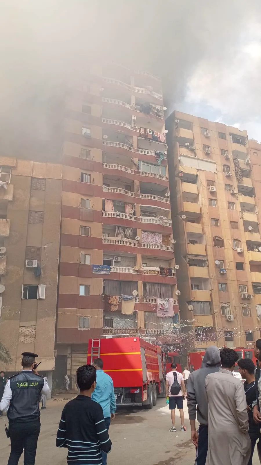 حريق مخزن بمدينة نصر