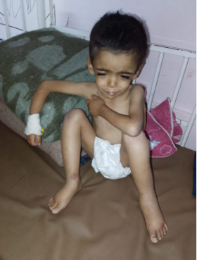 الطفل ياسر عرفات