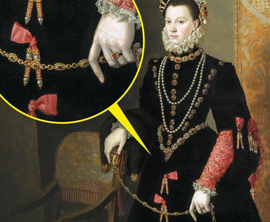 اطراف الاربطة من الحلي