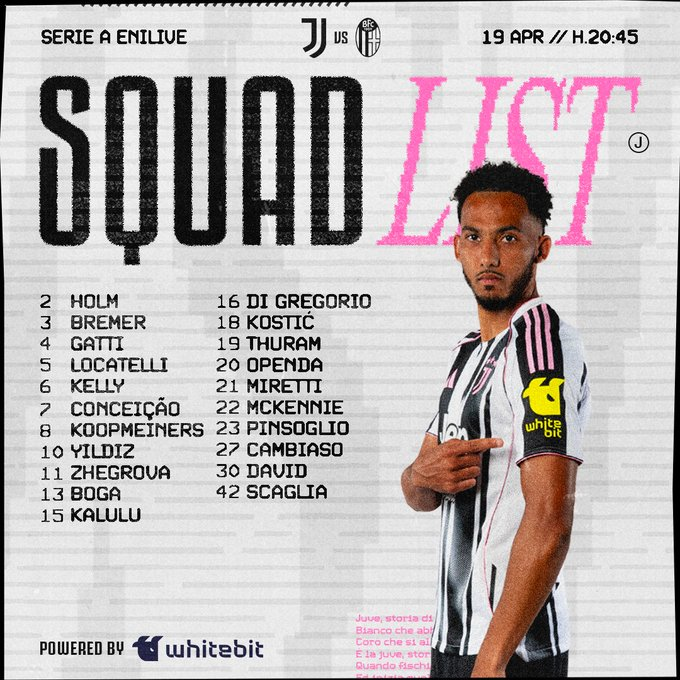 قائمة يوفنتوس