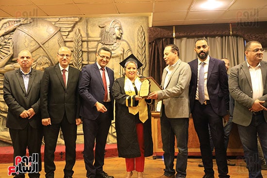 تكريم الزميلة دينا الحسيني