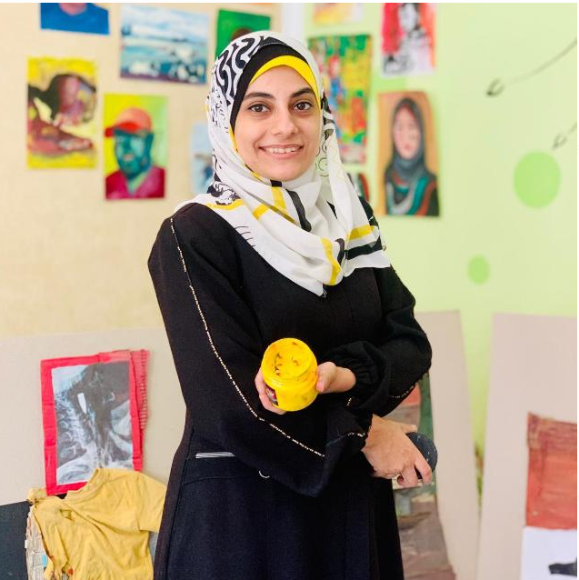 الفنانة الفلسطينية شيماء يوسف